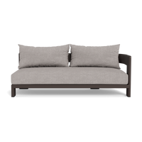 Victoria Aluminum 2 Seat 1 Arm Right