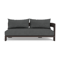 Victoria Aluminum 2 Seat 1 Arm Right