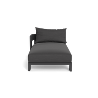 Victoria Aluminum Chaise Left
