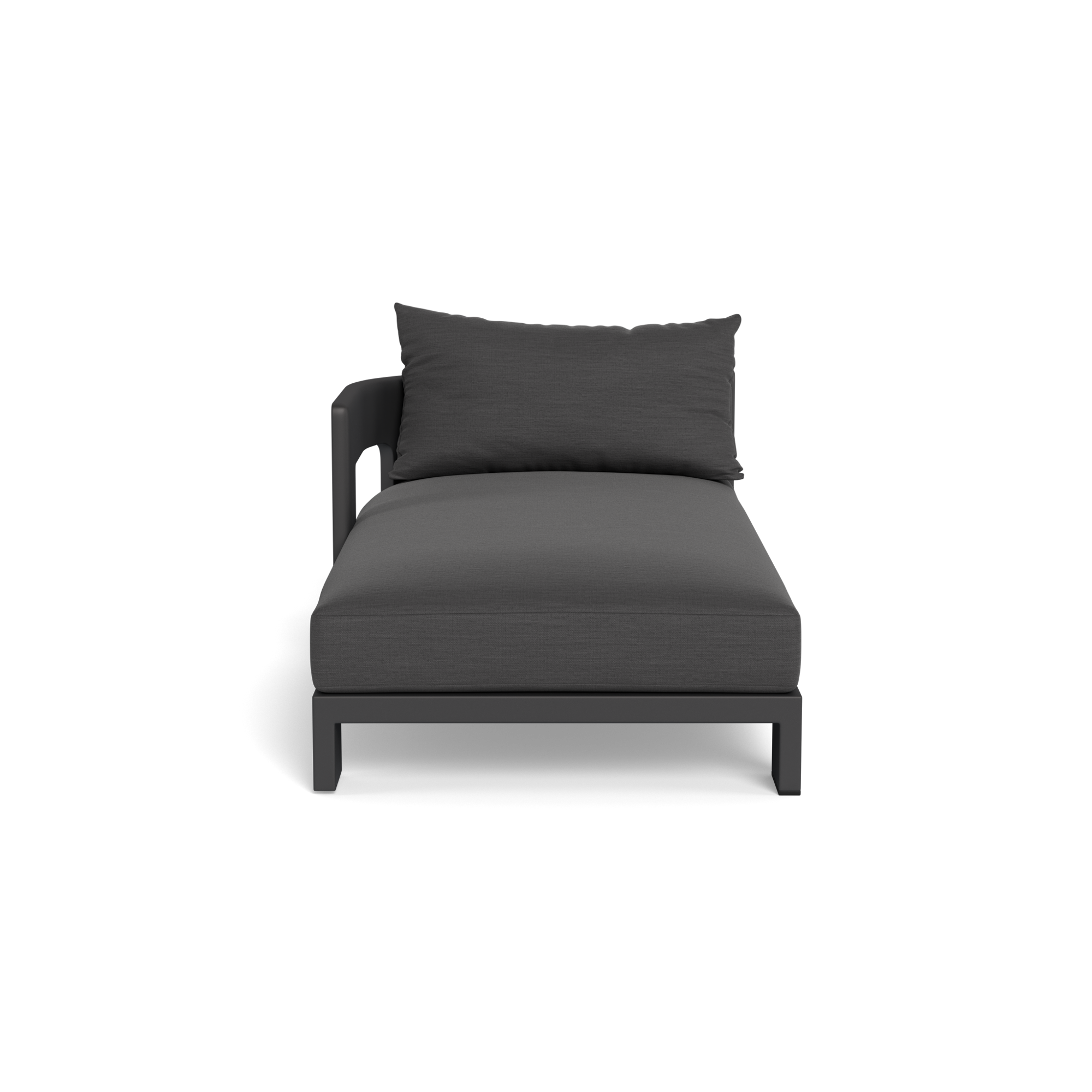 Victoria Aluminum Chaise Left