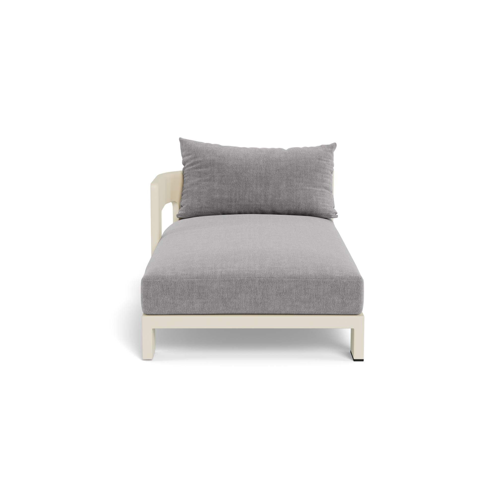 Victoria Aluminum Chaise Left