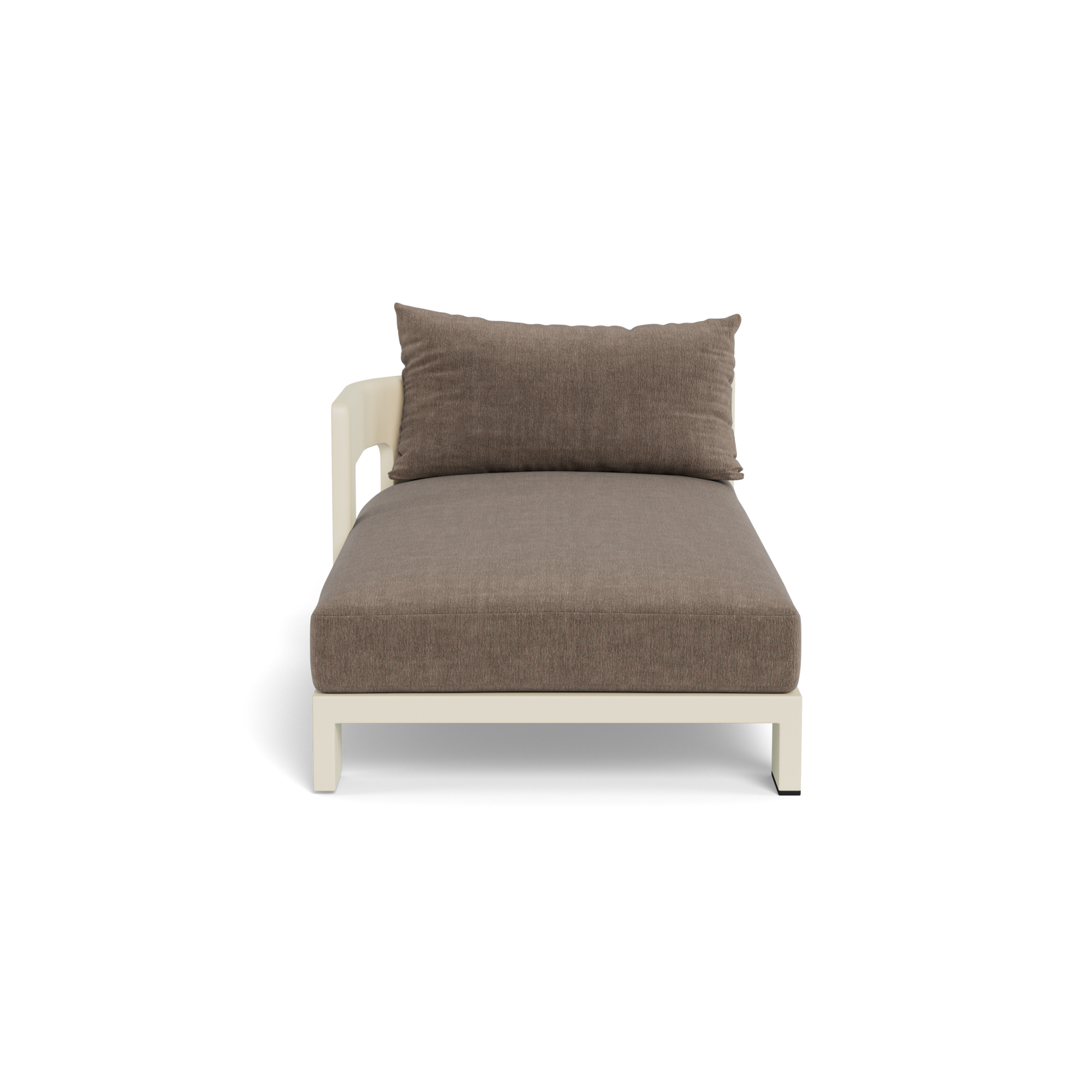 Victoria Aluminum Chaise Left