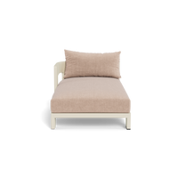 Victoria Aluminum Chaise Left