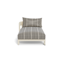Victoria Aluminum Chaise Left