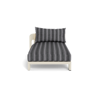 Victoria Aluminum Chaise Left
