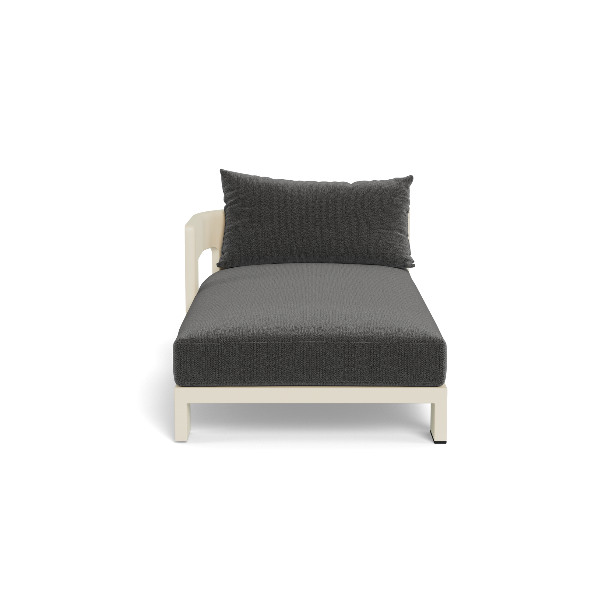 Victoria Aluminum Chaise Left