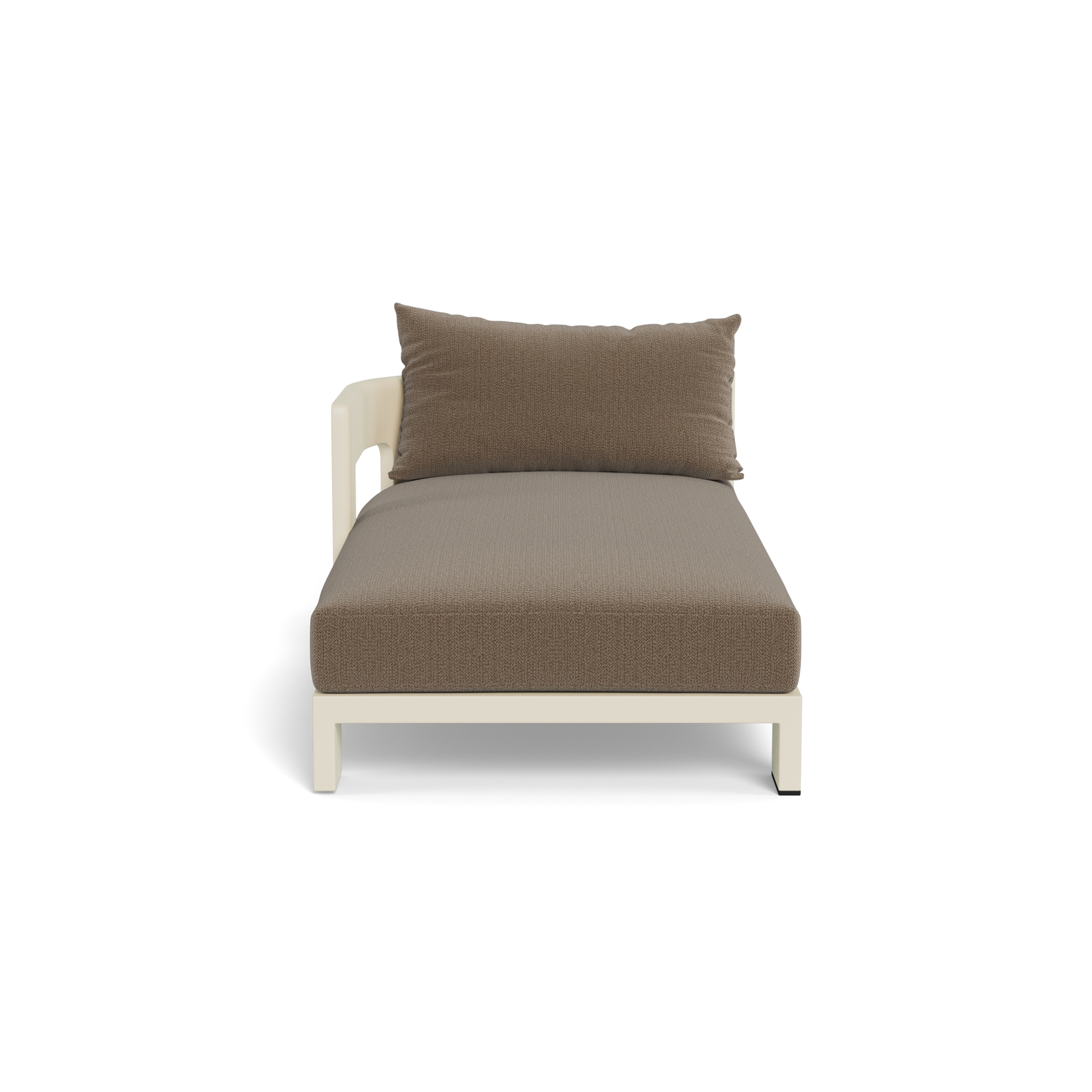 Victoria Aluminum Chaise Left
