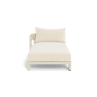 Victoria Aluminum Chaise Left