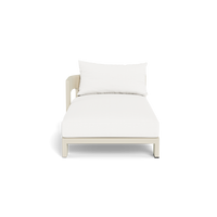 Victoria Aluminum Chaise Left