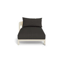 Victoria Aluminum Chaise Left