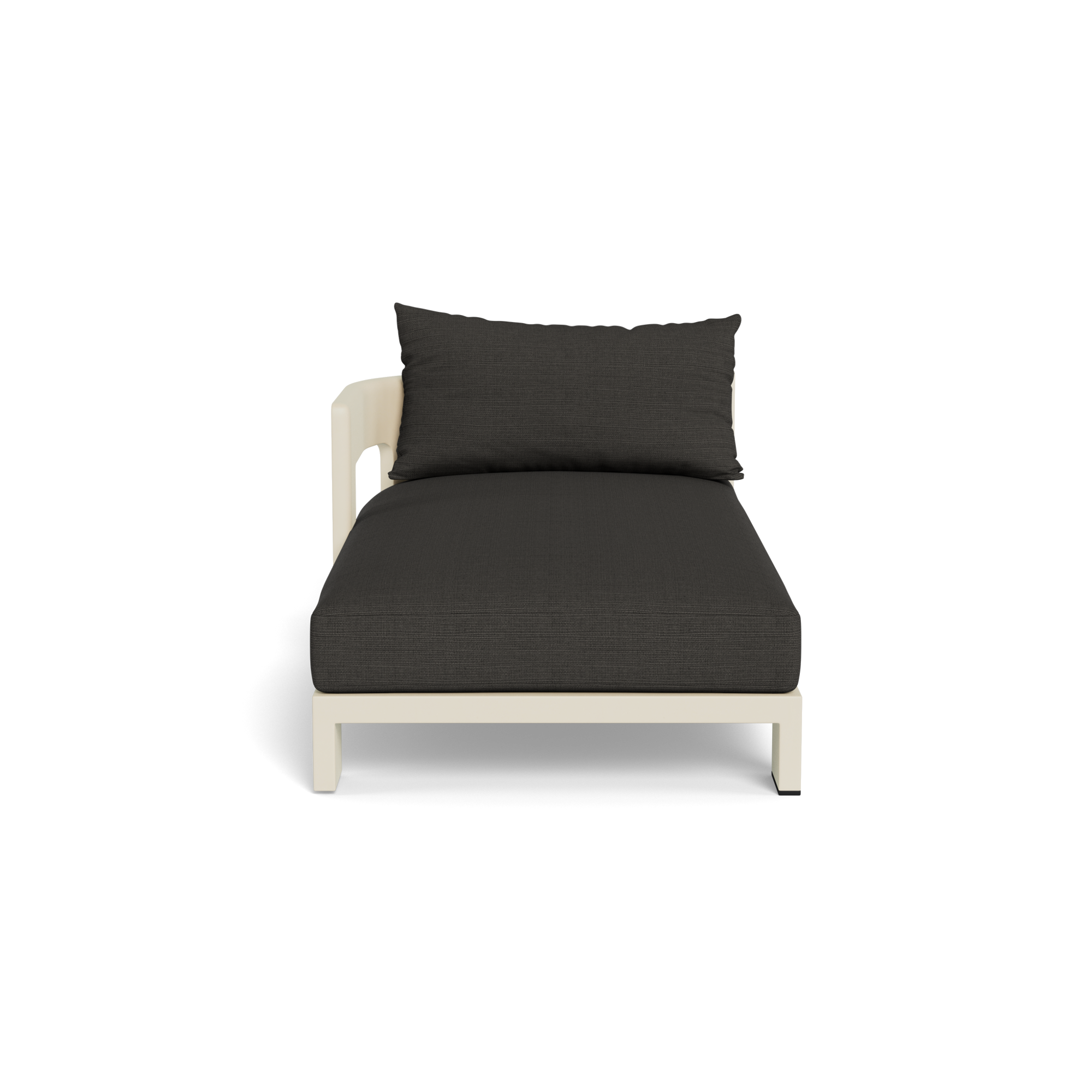 Victoria Aluminum Chaise Left