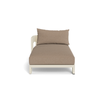 Victoria Aluminum Chaise Left