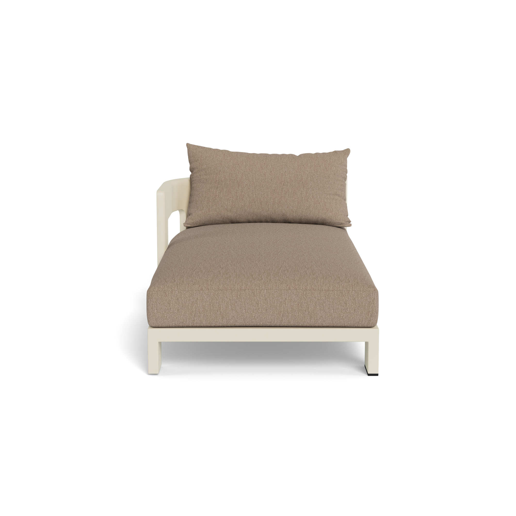 Victoria Aluminum Chaise Left