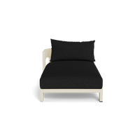 Victoria Aluminum Chaise Left