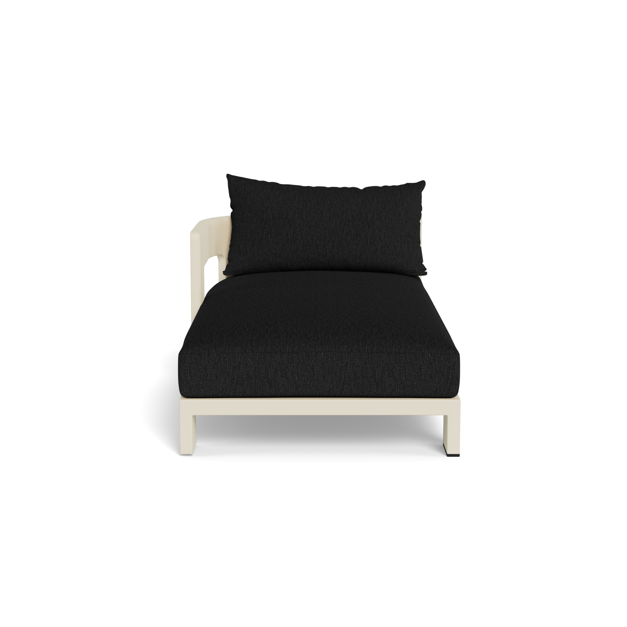Victoria Aluminum Chaise Left