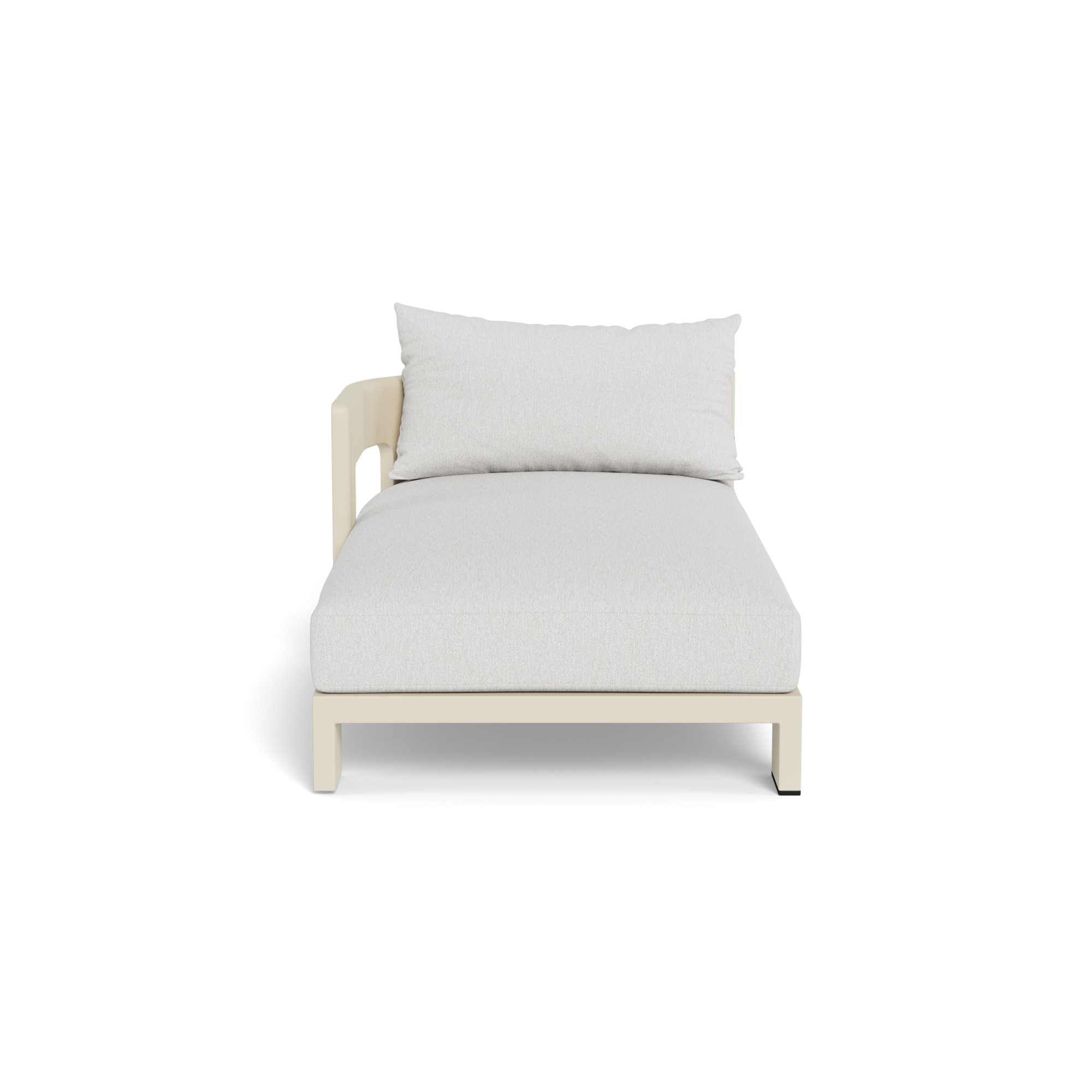 Victoria Aluminum Chaise Left