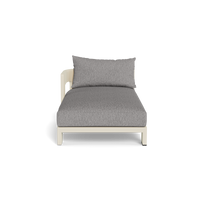 Victoria Aluminum Chaise Left