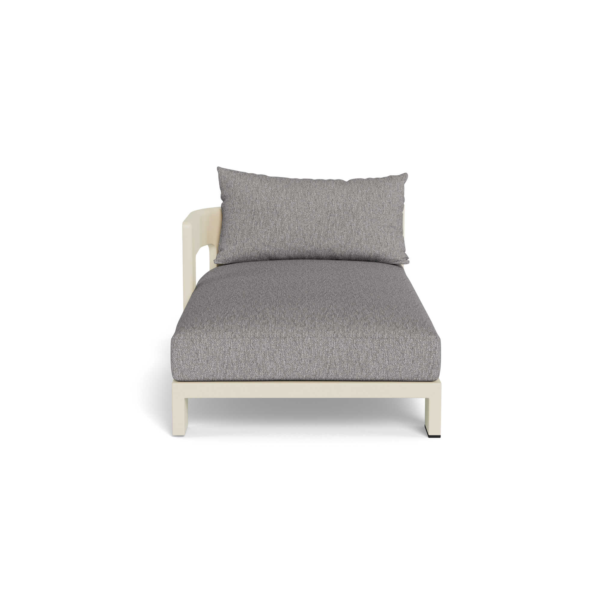 Victoria Aluminum Chaise Left