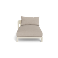 Victoria Aluminum Chaise Left