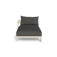 Victoria Aluminum Chaise Left