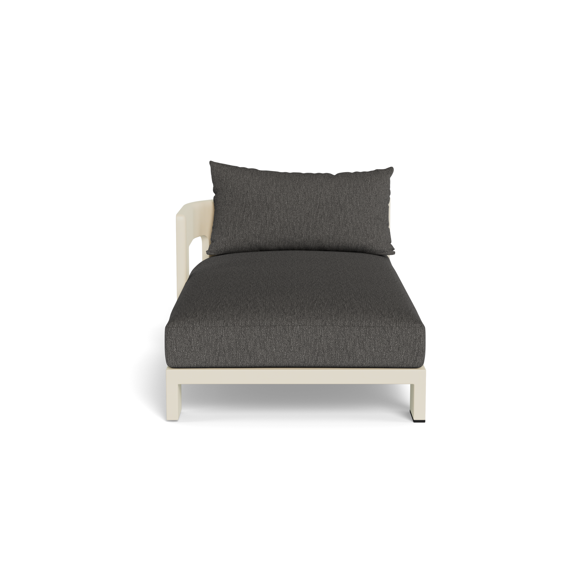 Victoria Aluminum Chaise Left