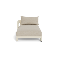 Victoria Aluminum Chaise Left