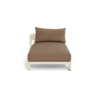 Victoria Aluminum Chaise Left