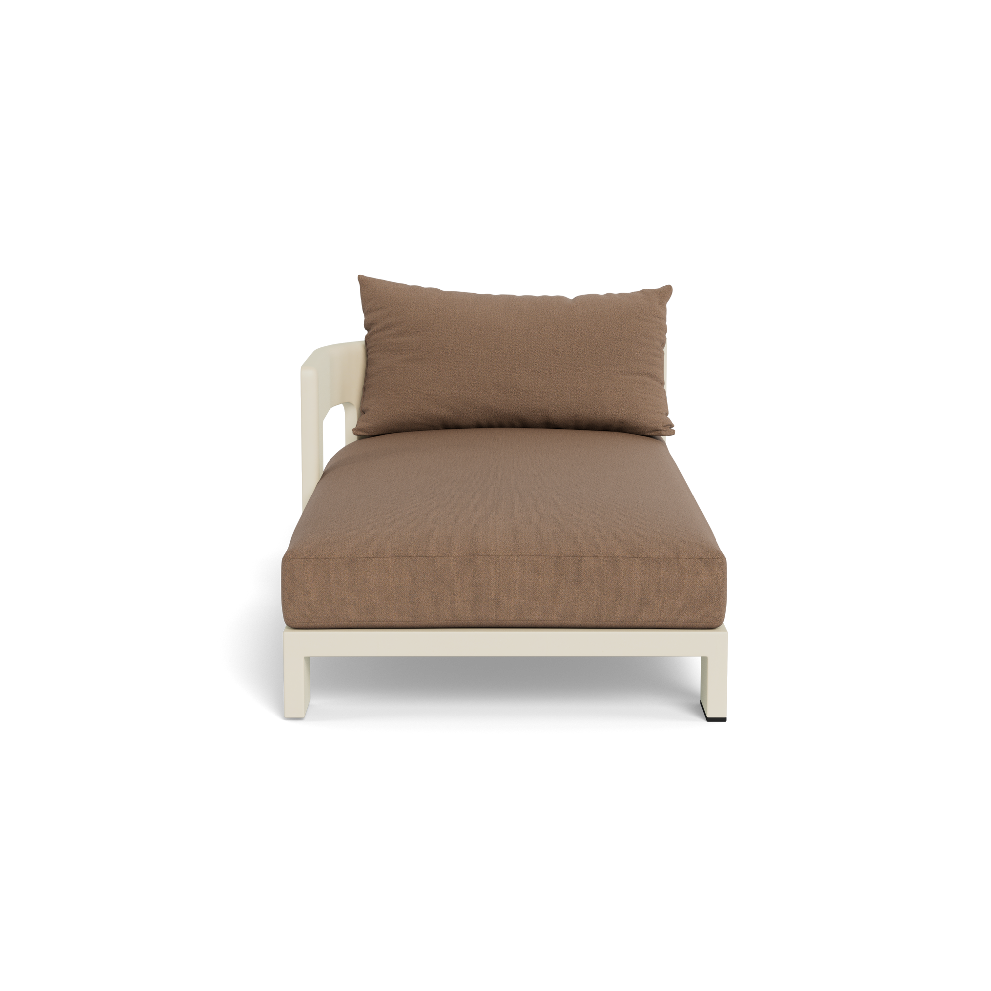 Victoria Aluminum Chaise Left