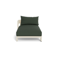 Victoria Aluminum Chaise Left