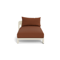 Victoria Aluminum Chaise Left