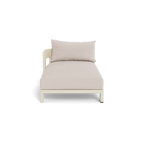 Victoria Aluminum Chaise Left