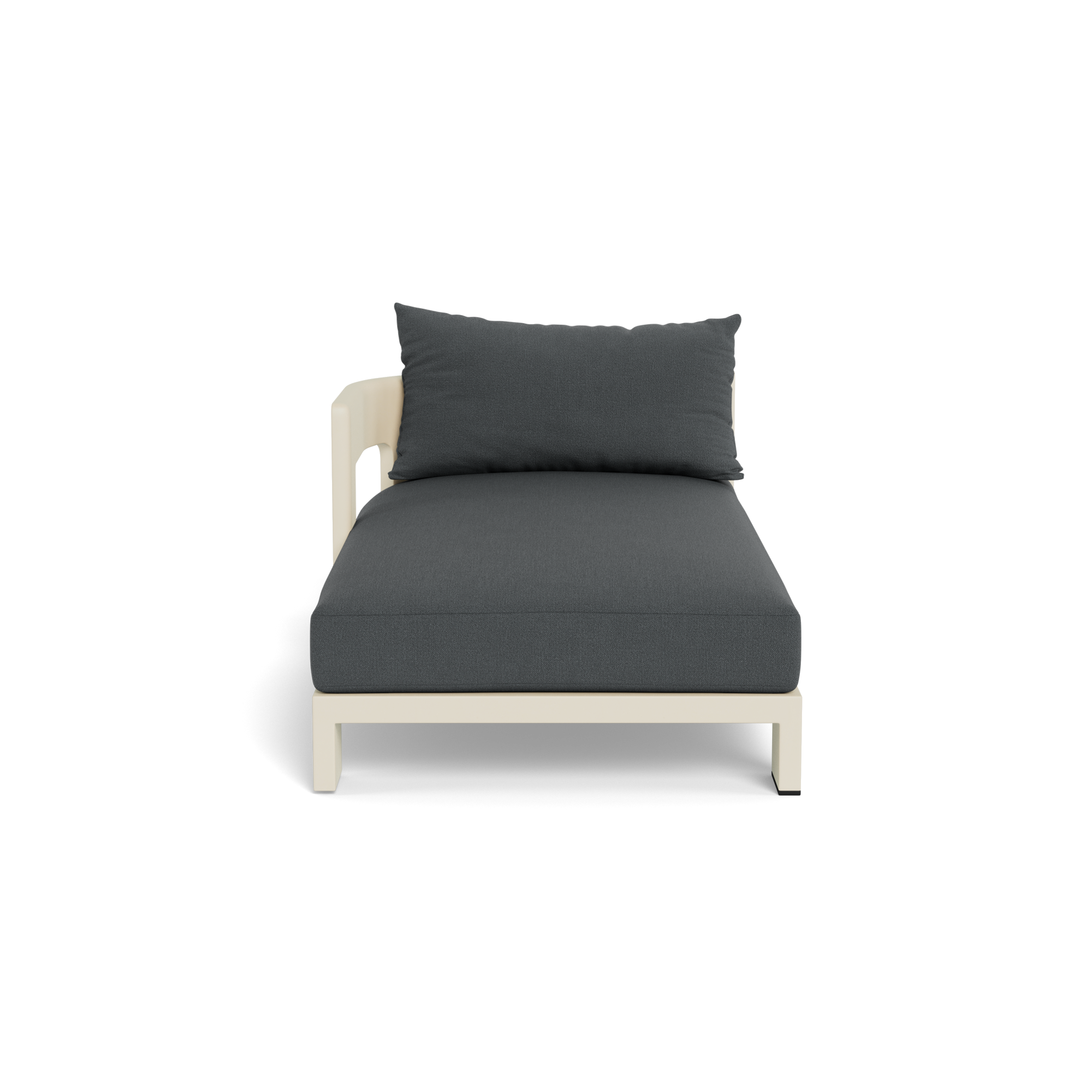 Victoria Aluminum Chaise Left