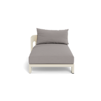 Victoria Aluminum Chaise Left