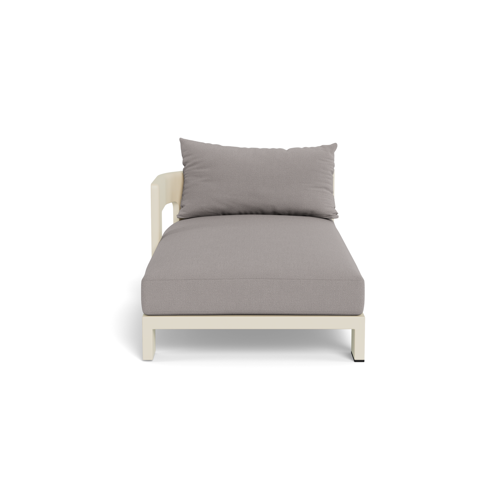 Victoria Aluminum Chaise Left
