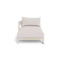 Victoria Aluminum Chaise Left