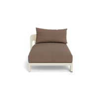 Victoria Aluminum Chaise Left