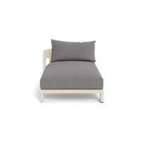 Victoria Aluminum Chaise Left