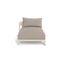 Victoria Aluminum Chaise Left