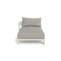 Victoria Aluminum Chaise Left