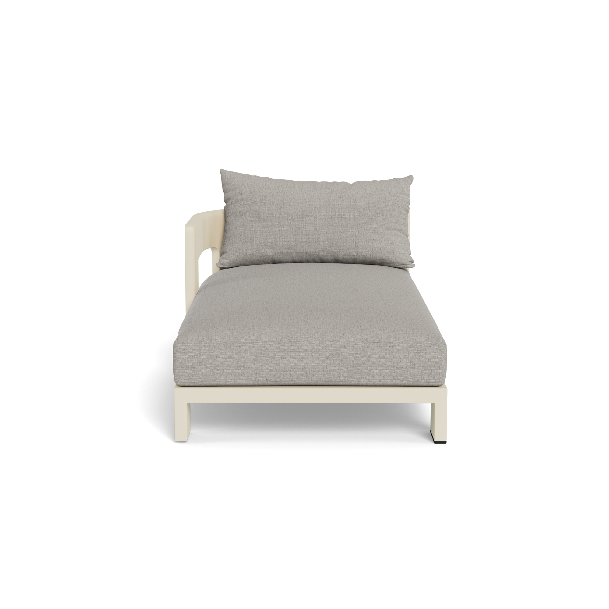 Victoria Aluminum Chaise Left