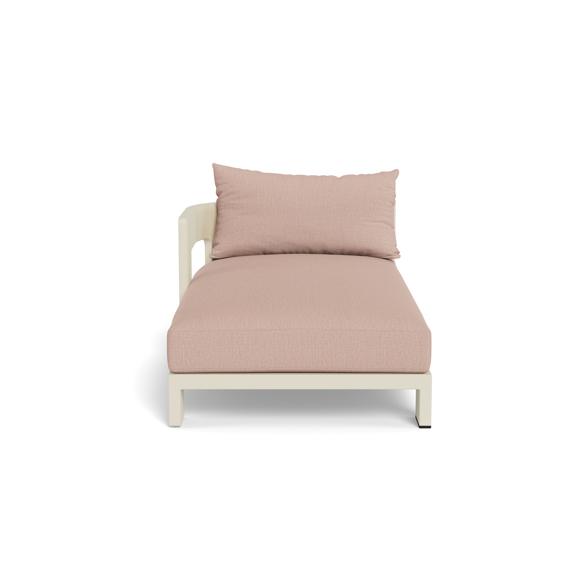 Victoria Aluminum Chaise Left