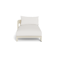Victoria Aluminum Chaise Left