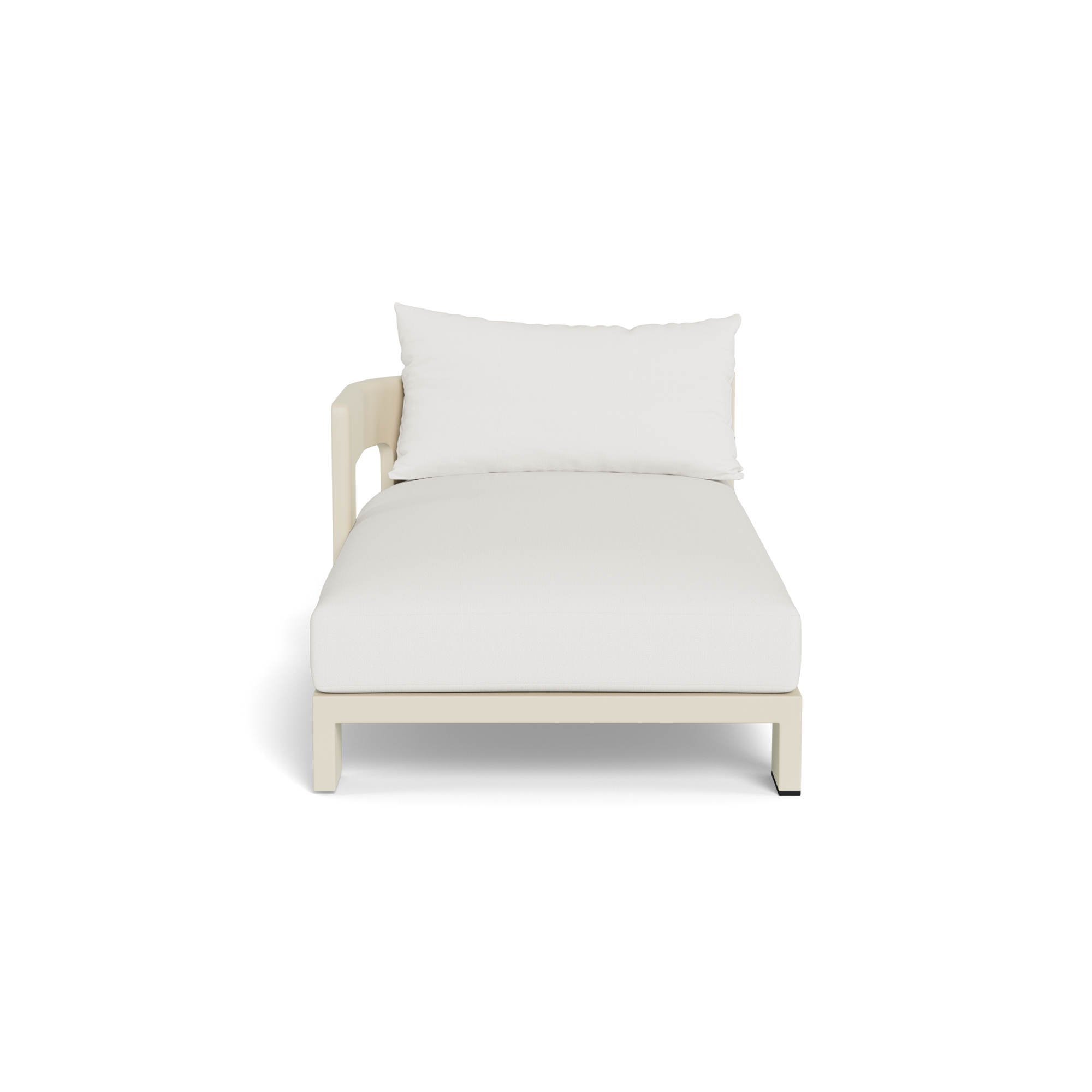 Victoria Aluminum Chaise Left