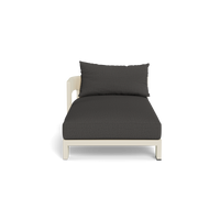 Victoria Aluminum Chaise Left