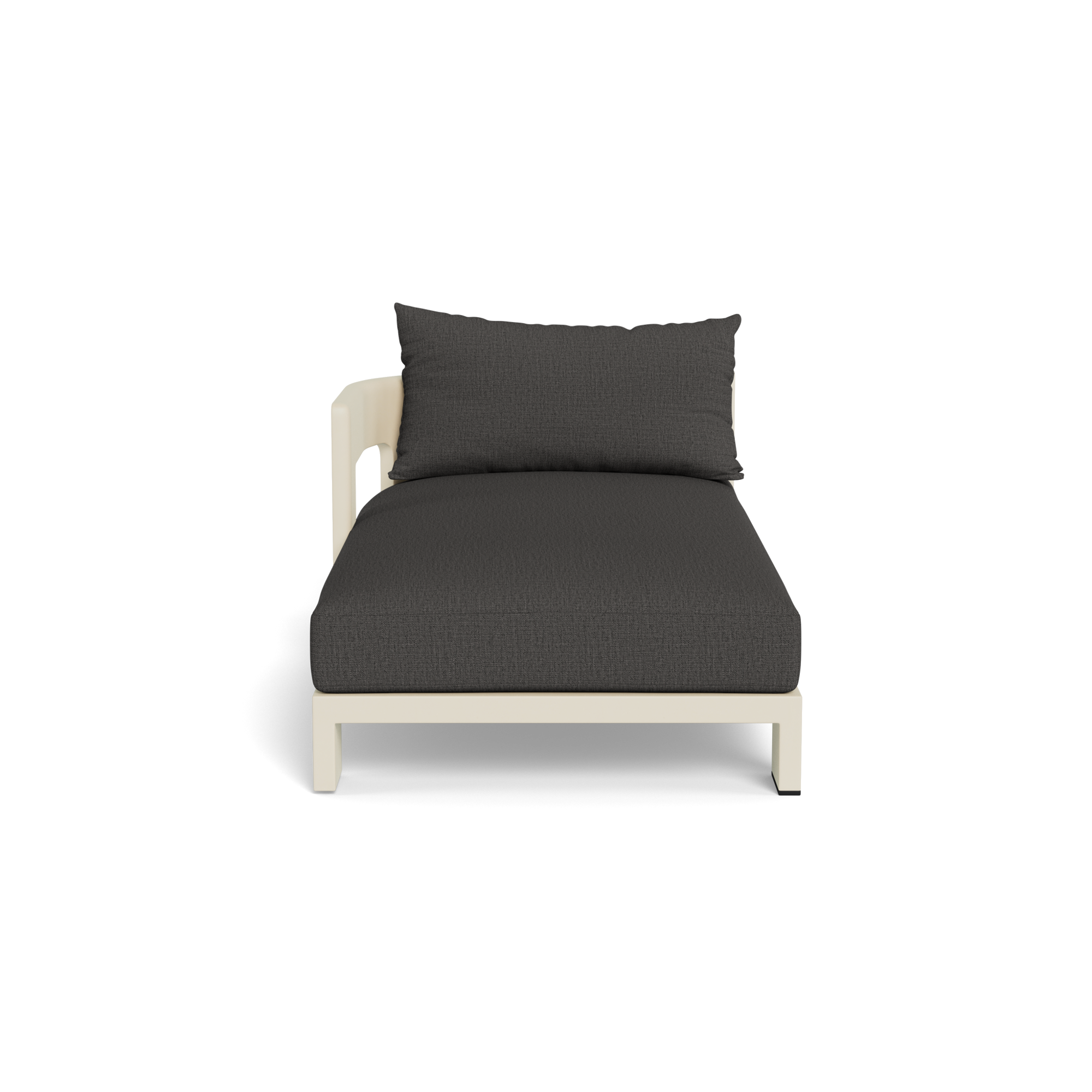 Victoria Aluminum Chaise Left