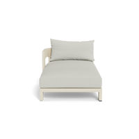 Victoria Aluminum Chaise Left