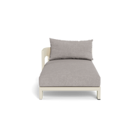 Victoria Aluminum Chaise Left