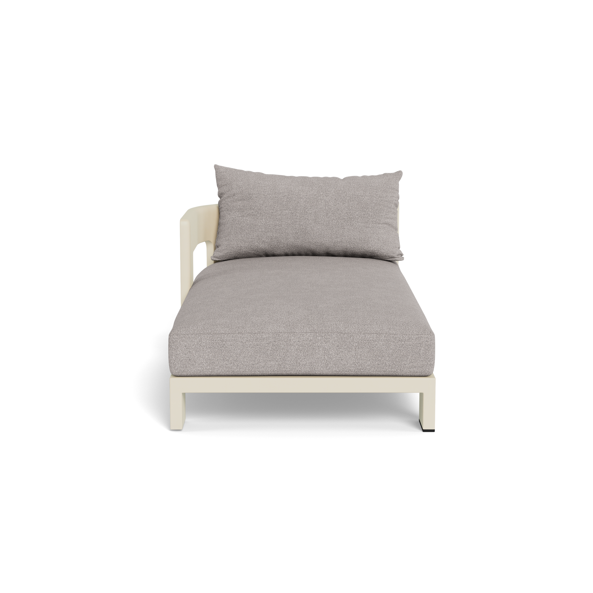 Victoria Aluminum Chaise Left