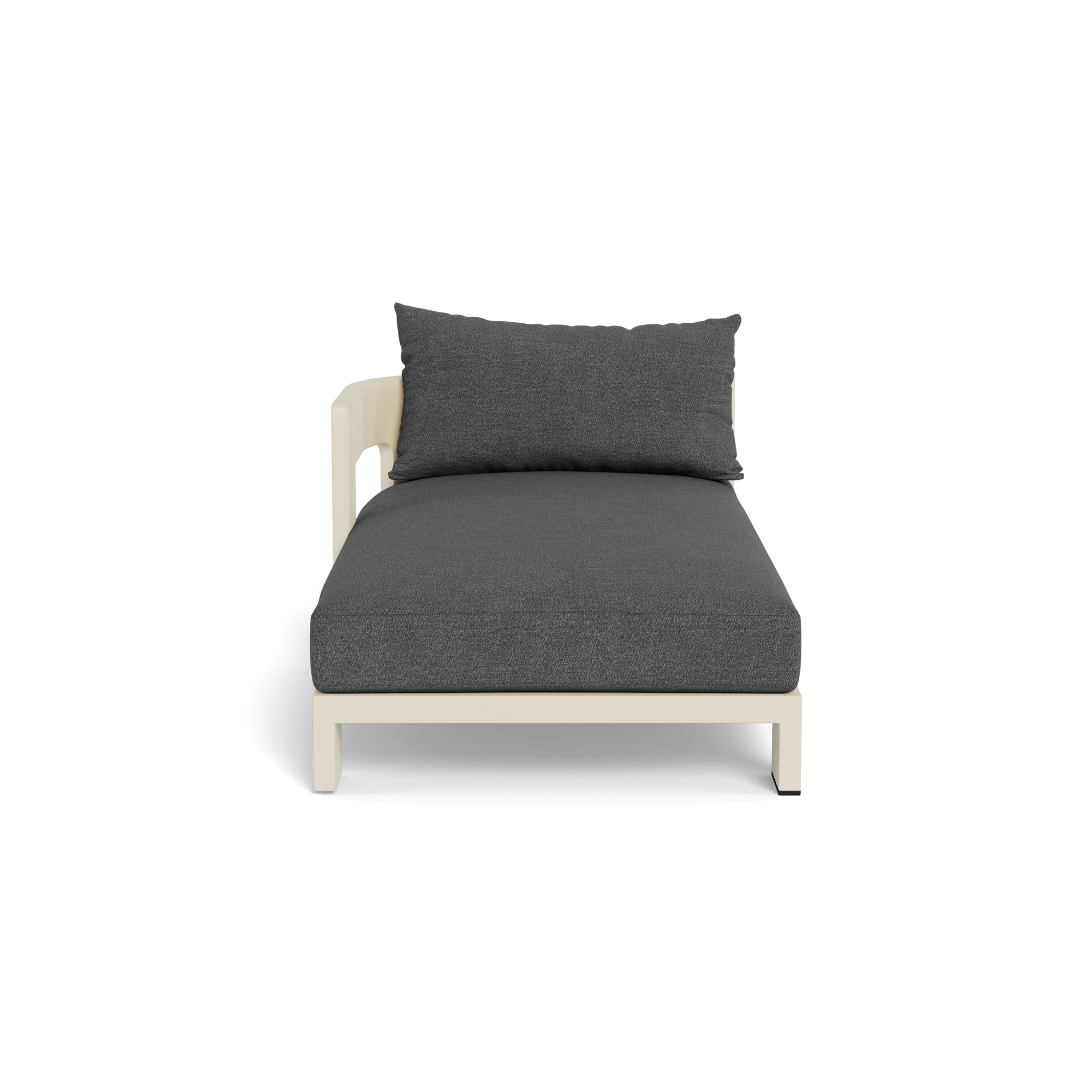 Victoria Aluminum Chaise Left