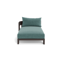 Victoria Aluminum Chaise Left